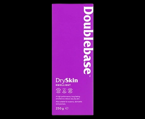 Doublebase Dry Skin Emollient packaging which is available to order online from NowPatient with next day delivery