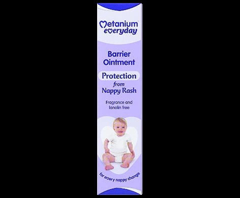 Metanium Everyday Barrier Ointment packaging which is available to order online from NowPatient with next day delivery