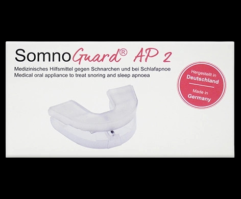 Tomed SomnoGuard AP 2 packaging which is available to order online from NowPatient with next day delivery