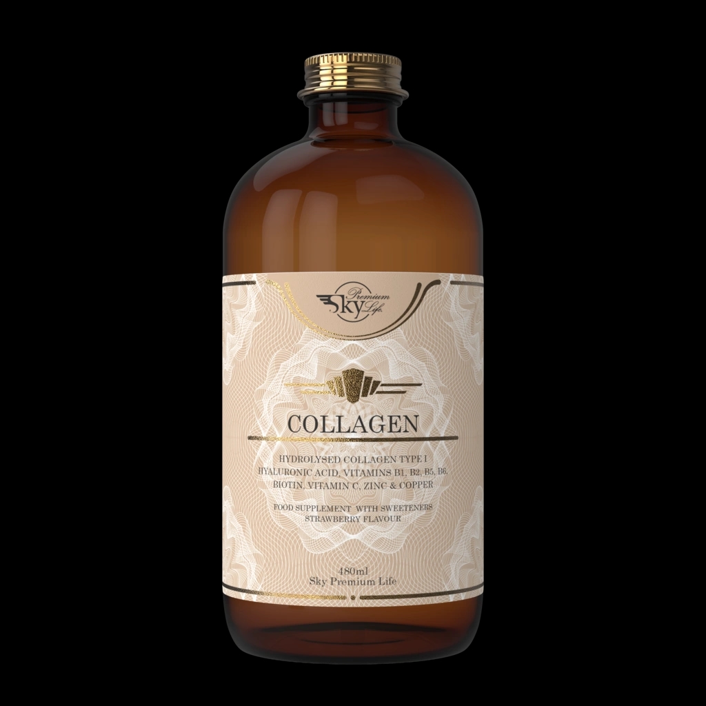 Collagen Liquid Supplement packaging which is available to order online from NowPatient with next day delivery
