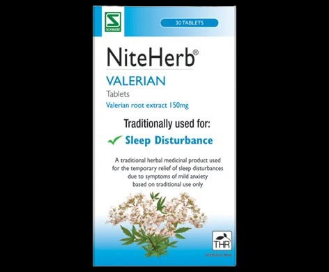 NiteHerb Tablets packaging which is available to order online from NowPatient with next day delivery