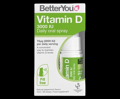 D3000 Vitamin D Daily Oral Spray packaging which is available to order online from NowPatient with next day delivery
