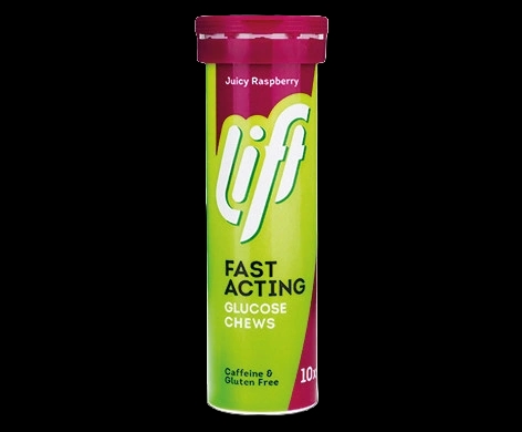 Lift Fast Acting Glucose Chews packaging which is available to order online from NowPatient with next day delivery