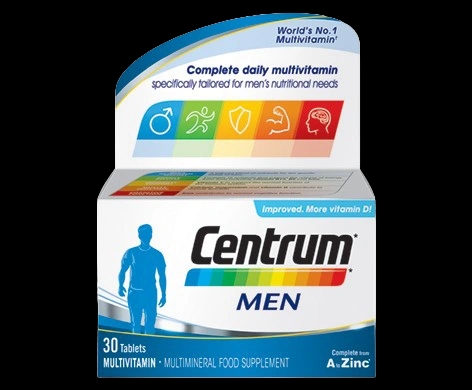 Centrum Men packaging which is available to order online from NowPatient with next day delivery
