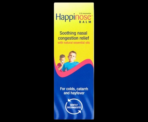 Happinose packaging which is available to order online from NowPatient with next day delivery