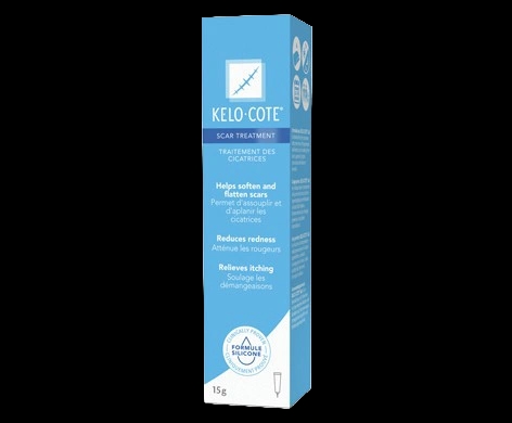 KELO-COTE Gel packaging which is available to order online from NowPatient with next day delivery
