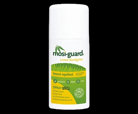 Mosi-guard Lemon Eucalyptus Spray Extra packaging which is available to order online from NowPatient with next day delivery