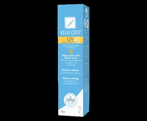 KELO-COTE UV packaging which is available to order online from NowPatient with next day delivery