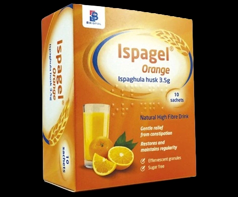 Ispagel Orange packaging which is available to order online from NowPatient with next day delivery
