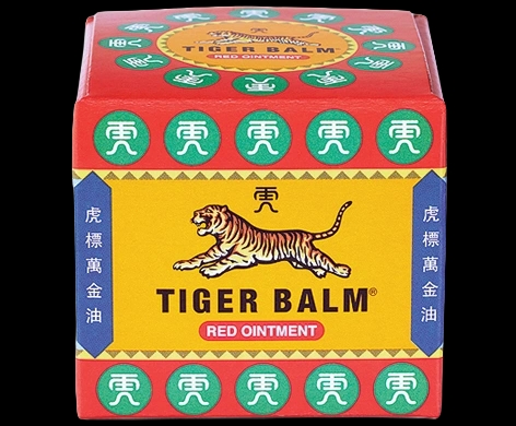 Tiger Balm Red packaging which is available to order online from NowPatient with next day delivery