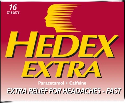 Hedex Extra Tablets packaging which is available to order online from NowPatient with next day delivery