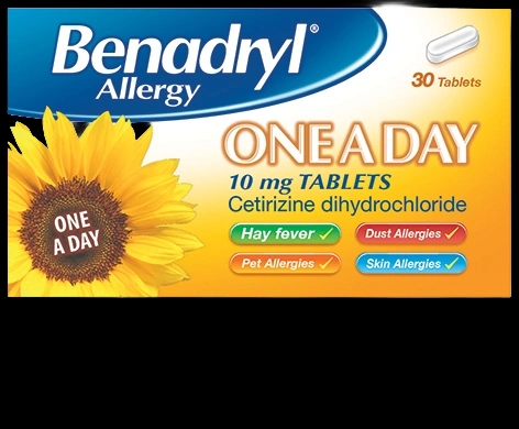 Benadryl Allergy One A Day 10mg Tablets
