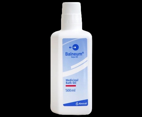 Balneum Bath Oil packaging which is available to order online from NowPatient with next day delivery