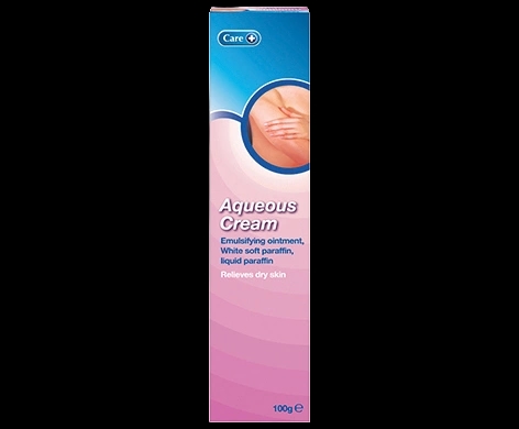 Care Aqueous Cream packaging which is available to order online from NowPatient with next day delivery