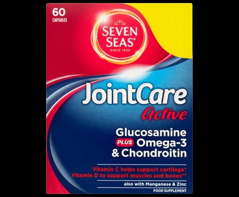 Seven Seas Jointcare Active packaging which is available to order online from NowPatient with next day delivery