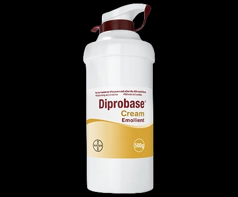 Diprobase Cream packaging which is available to order online from NowPatient with next day delivery