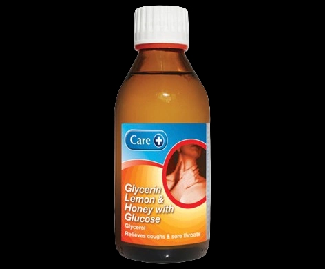 Care Glycerin Lemon & Honey with Glucose packaging which is available to order online from NowPatient with next day delivery