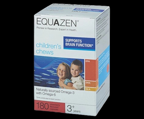 Equazen Children’s Chews packaging which is available to order online from NowPatient with next day delivery
