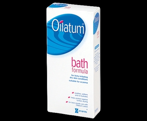 Oilatum Bath Formula packaging which is available to order online from NowPatient with next day delivery