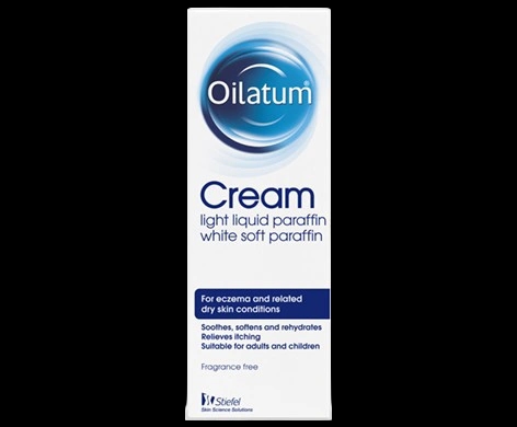 Oilatum Cream packaging which is available to order online from NowPatient with next day delivery