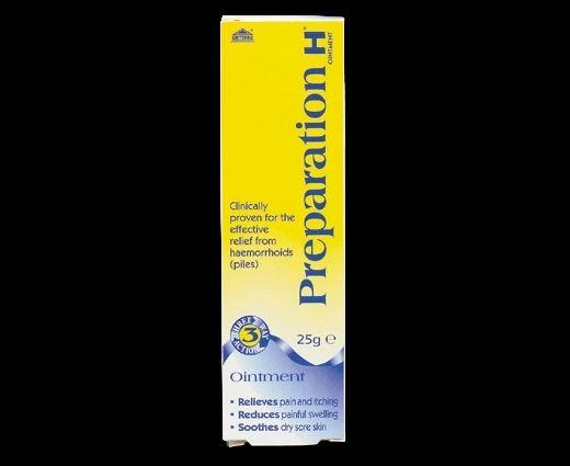 Preparation H Ointment packaging which is available to order online from NowPatient with next day delivery