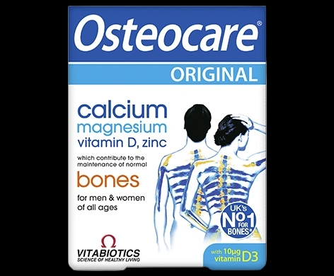Osteocare Original packaging which is available to order online from NowPatient with next day delivery