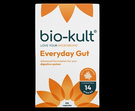 Bio-Kult Everyday Gut packaging which is available to order online from NowPatient with next day delivery