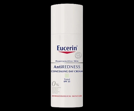 Eucerin AntiRedness Concealing Day Cream SPF 25 packaging which is available to order online from NowPatient with next day delivery