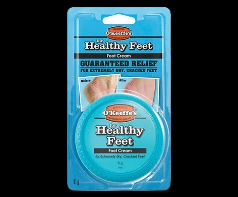 Healthy Feet Foot Cream packaging which is available to order online from NowPatient with next day delivery