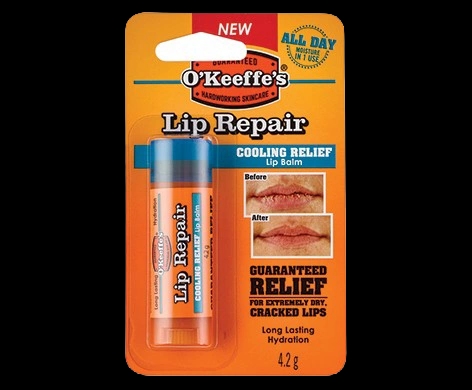 Lip Repair – Cooling Lip Balm packaging which is available to order online from NowPatient with next day delivery