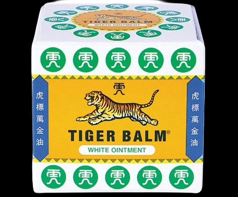 Tiger Balm White packaging which is available to order online from NowPatient with next day delivery