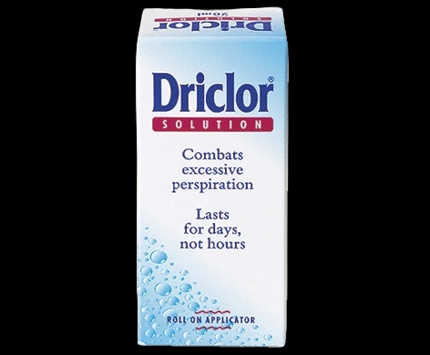 Driclor packaging which is available to order online from NowPatient with next day delivery