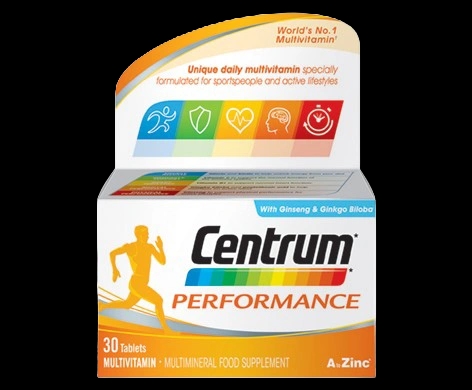 Centrum Performance packaging which is available to order online from NowPatient with next day delivery