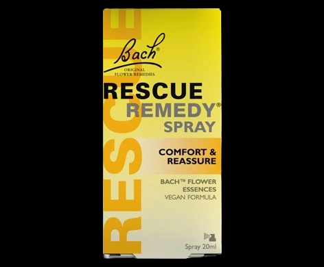 Rescue Remedy Spray packaging which is available to order online from NowPatient with next day delivery