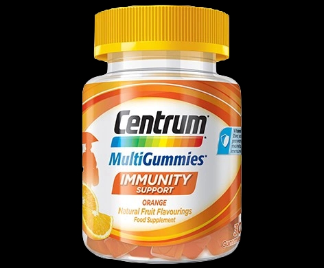 Centrum MultiGummies Immunity Support packaging which is available to order online from NowPatient with next day delivery
