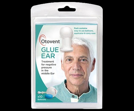 Otovent Adult packaging which is available to order online from NowPatient with next day delivery