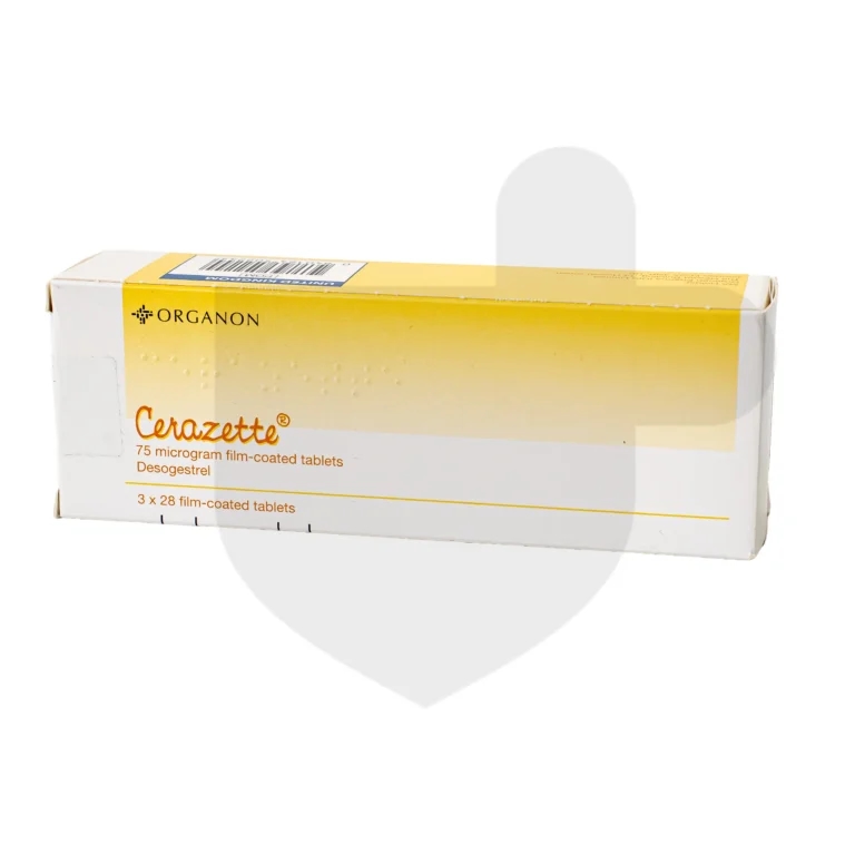 Cerazette packaging which is available to order online from NowPatient with free next day delivery