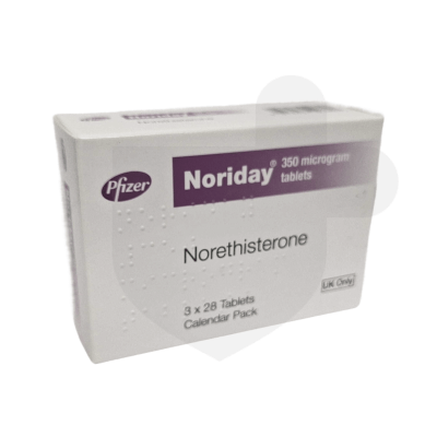 Noriday packaging which is available to order online from NowPatient with free next day delivery