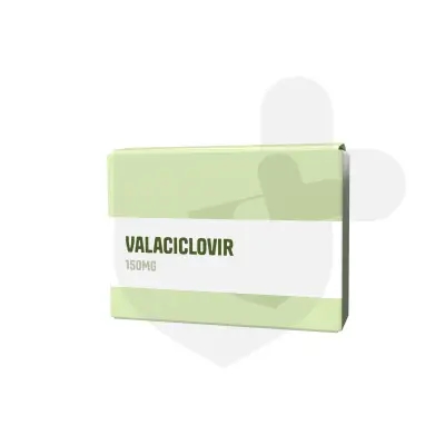 Valaciclovir packaging which is available to order online from NowPatient with free next day delivery