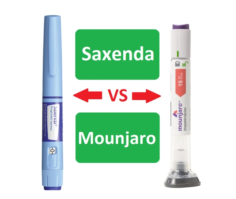 Comparison between Saxenda and Mounjaro