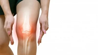 highlighting bone pain in the leg