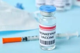 Bottle of monkey pox vaccine. Taking a look at how long it lasts