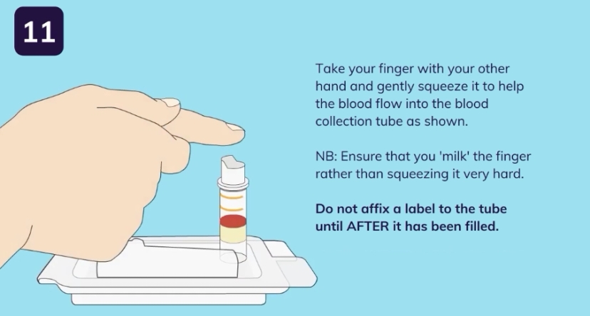 NowPatients Health test instructions