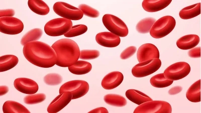 red blood cells to see iron deficiency