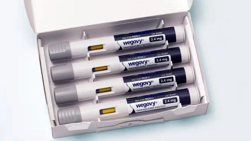 Wegovy injection pens in a box