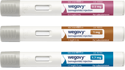 All strengths of Wegovy