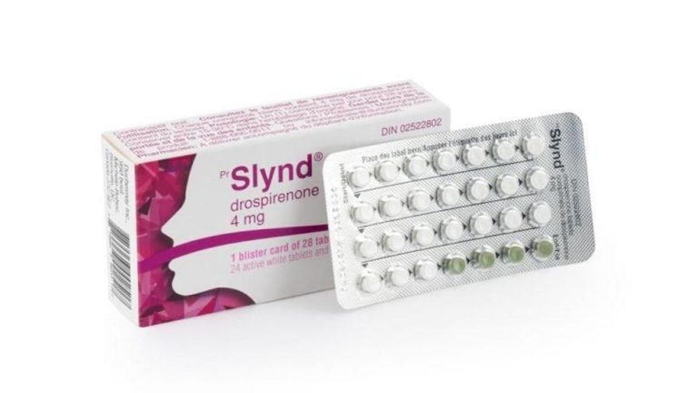 Slynd packaging which is available to order online from NowPatient with free next day delivery
