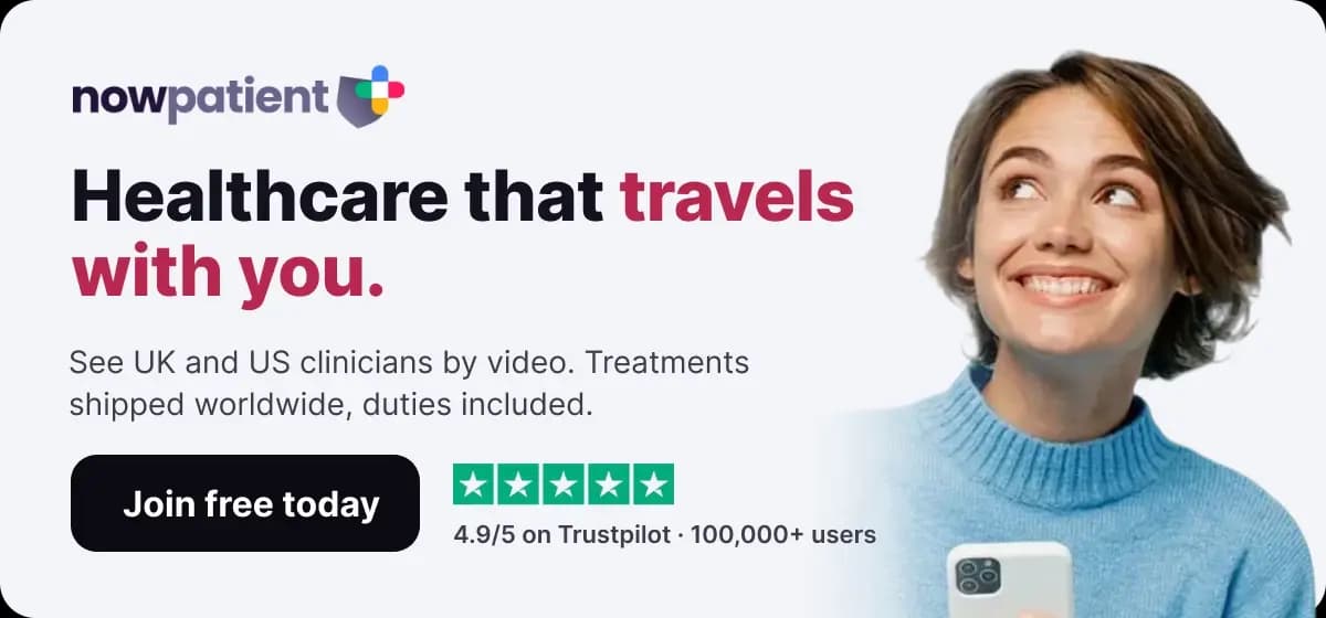 Healthcare that travels with you. 4.9/5 on Trustpilot · 100,000+ users. Join free today — 30+ conditions treated online.