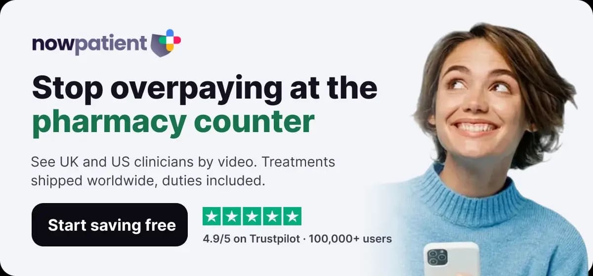 Stop overpaying at the pharmacy counter. 4.9/5 on Trustpilot · 100,000+ users. Start saving free — plus telehealth and AI health tools.