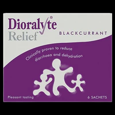 Dioralyte Relief packaging which is available to order online from NowPatient with next day delivery